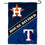 WinCraft House Divided Astros and Rangers Double Sided Garden Flag - Sports Collectibles, Sports Memorabilia, Sports Fan Shop, Sports Gifts