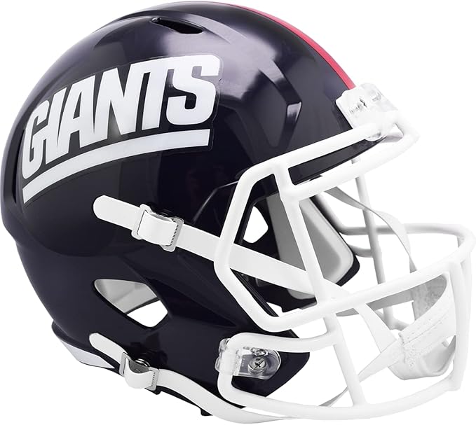 Giants 1981 to 1999 Throwback Revolution Speed Mini Football Helmet - Sports Collectibles, Sports Memorabilia, Sports Fan Shop, Sports Gifts