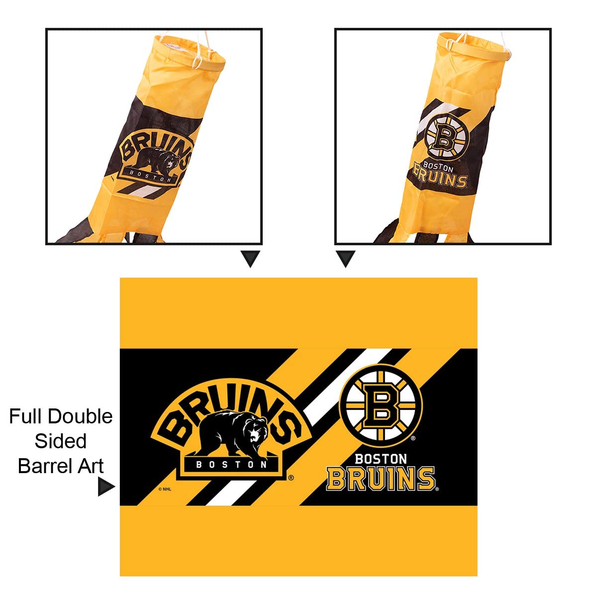 Boston Bruins Team Windsock - Sports Collectibles, Sports Memorabilia, Sports Fan Shop, Sports Gifts