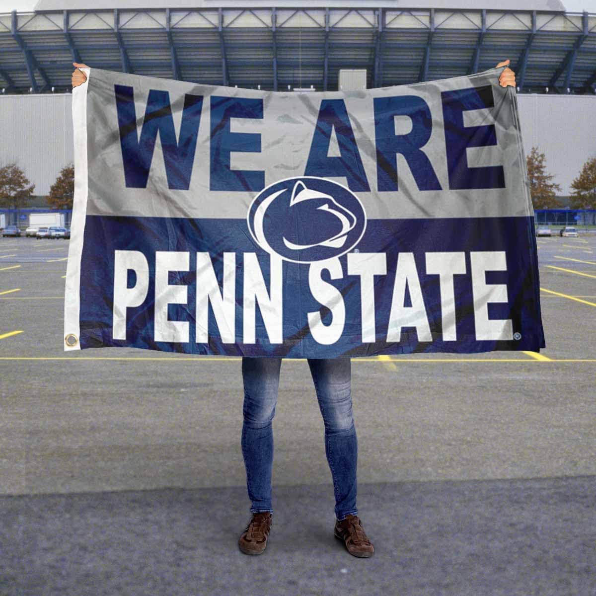 College Flags & Banners Co. Penn State Nittany Lions We are Penn State Flag - Sports Collectibles, Sports Memorabilia, Sports Fan Shop, Sports Gifts