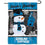 Carolina Panthers Holiday Winter Snow Garden Flag Double Sided Banner - Sports Collectibles, Sports Memorabilia, Sports Fan Shop, Sports Gifts