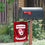 College Flags & Banners Co. University of Oklahoma Boomer Sooner Shield Garden Flag and Mailbox Post Pole Mount Holder Set - Sports Collectibles, Sports Memorabilia, Sports Fan Shop, Sports Gifts