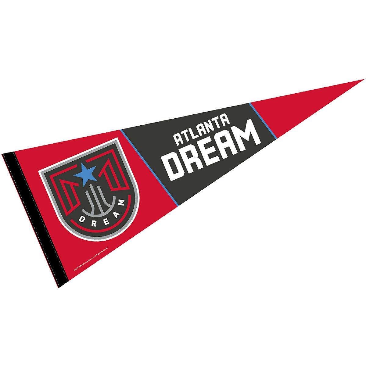 WinCraft Atlanta Dream Pennant Banner Flag - Sports Collectibles, Sports Memorabilia, Sports Fan Shop, Sports Gifts