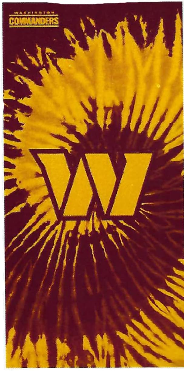 The Northwest Company  30X60 Beach Towel Psychedelic - Commanders