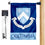 Columbia Lions Shield Garden Flag and Mailbox Post Pole Mount Holder Set - Sports Collectibles, Sports Memorabilia, Sports Fan Shop, Sports Gifts
