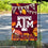 College Flags & Banners Co. Texas A&M Aggies Fall Leaves Football Season Garden Yard Flag - Sports Collectibles, Sports Memorabilia, Sports Fan Shop, Sports Gifts