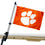 Clemson Tigers Golf Cart Flag Pole and Holder Mounting Bracket - Sports Collectibles, Sports Memorabilia, Sports Fan Shop, Sports Gifts