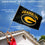 College Flags & Banners Co. Grambling State Tigers Flag with Pole and Bracket Holder University Set - Sports Collectibles, Sports Memorabilia, Sports Fan Shop, Sports Gifts