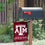 College Flags & Banners Co. Texas A&M Aggies Wordmark Garden Flag and Mailbox Post Pole Mount Holder Set - Sports Collectibles, Sports Memorabilia, Sports Fan Shop, Sports Gifts