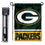 WinCraft Green Bay Packers Garden Flag with Stand Holder - Sports Collectibles, Sports Memorabilia, Sports Fan Shop, Sports Gifts