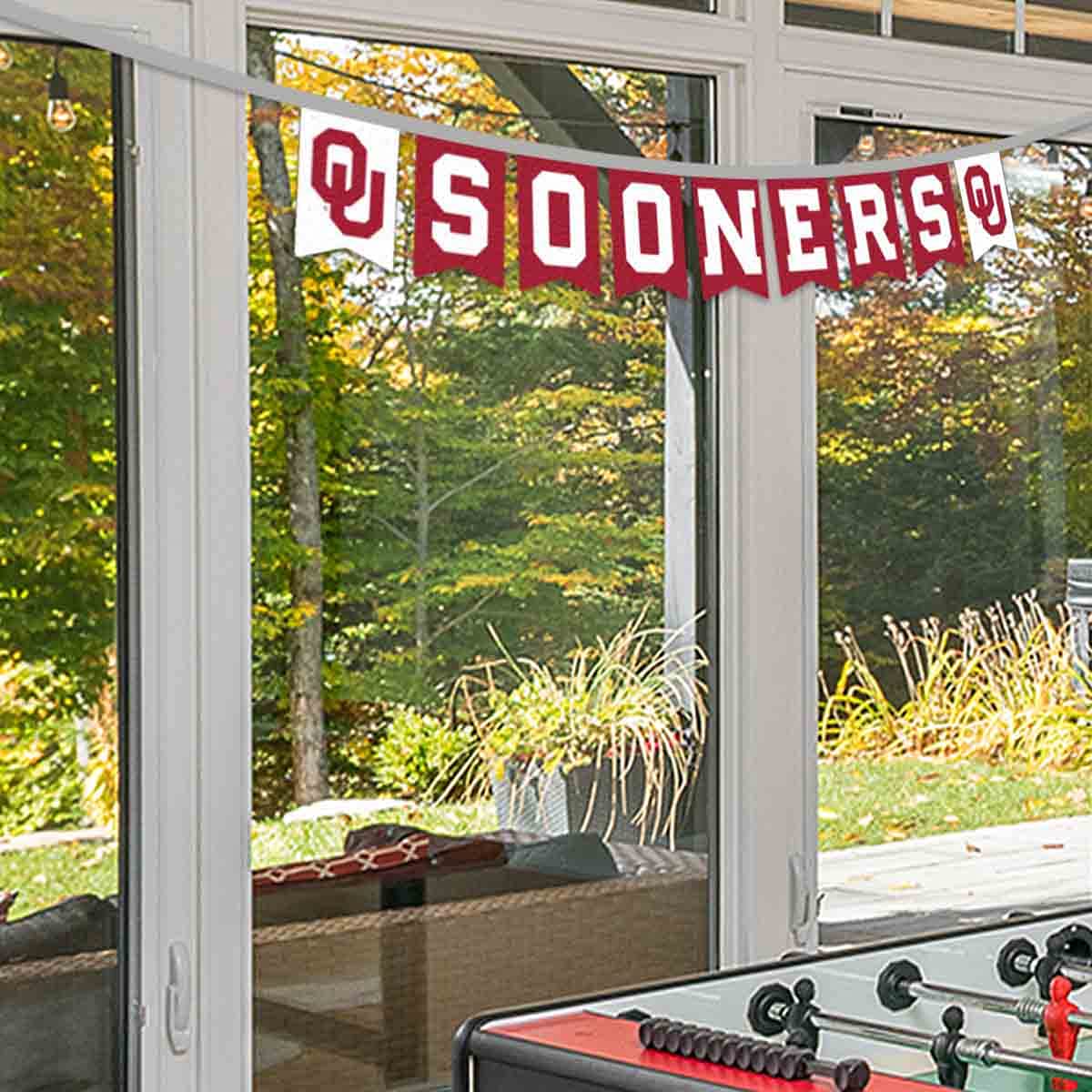Oklahoma Sooners Banner String Pennant Flags - Sports Collectibles, Sports Memorabilia, Sports Fan Shop, Sports Gifts
