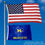 College Flags & Banners Co. McNeese State Cowboys 2x3 Foot Flag - Sports Collectibles, Sports Memorabilia, Sports Fan Shop, Sports Gifts