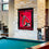 Ball State University House Flag and Wood Banner Pole Set - Sports Collectibles, Sports Memorabilia, Sports Fan Shop, Sports Gifts