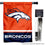WinCraft Broncos Banner House Flag and 5 Foot Flagpole Set - Sports Collectibles, Sports Memorabilia, Sports Fan Shop, Sports Gifts