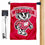 College Flags & Banners Co. UW Badgers Bucky Garden Flag and Mailbox Post Pole Mount Holder Set - Sports Collectibles, Sports Memorabilia, Sports Fan Shop, Sports Gifts