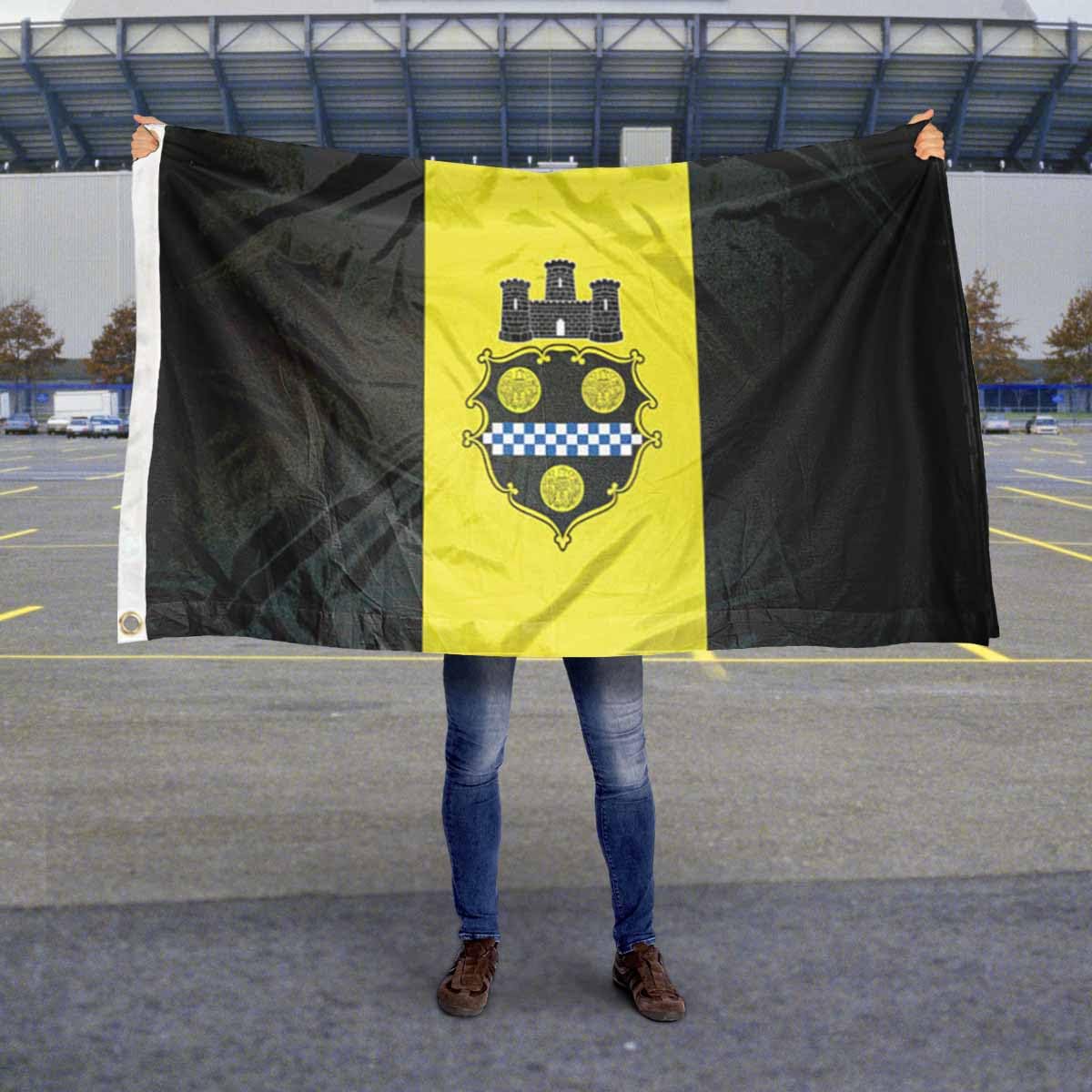 Sports Flags Pennants Company City of Pittsburgh Flag 3x5 Foot Banner - Sports Collectibles, Sports Memorabilia, Sports Fan Shop, Sports Gifts