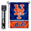 WinCraft New York Mets Garden Flag with Stand Holder - Sports Collectibles, Sports Memorabilia, Sports Fan Shop, Sports Gifts