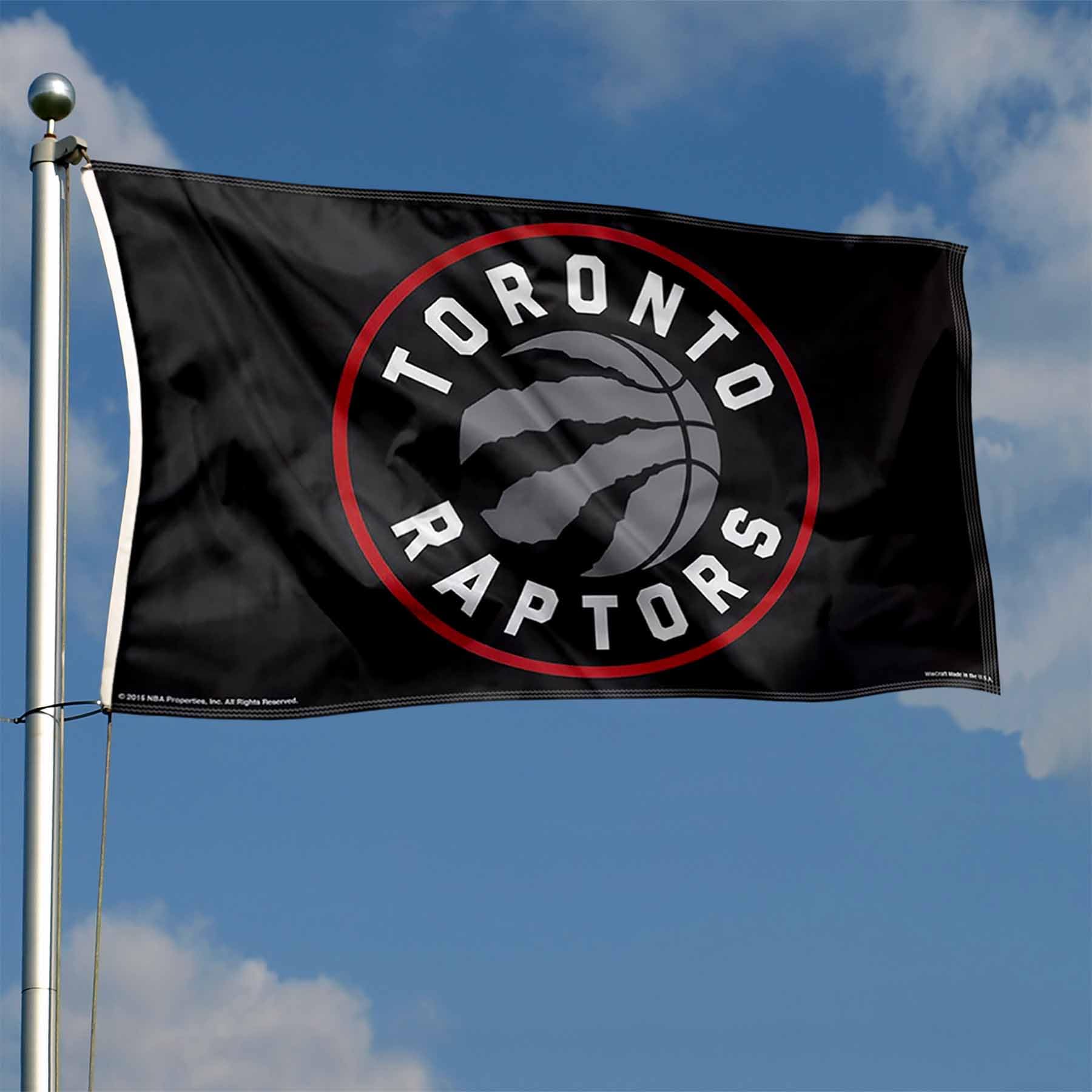 WinCraft Toronto Raptors Vintage Throwback Championship Banner Flag - Sports Collectibles, Sports Memorabilia, Sports Fan Shop, Sports Gifts