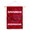 College Flags & Banners Co. Arkansas Razorbacks Banner for Windows Doors and Walls - Sports Collectibles, Sports Memorabilia, Sports Fan Shop, Sports Gifts