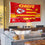 Kansas City Chiefs Nation Banner and Tapestry Wall Tack Pads - Sports Collectibles, Sports Memorabilia, Sports Fan Shop, Sports Gifts