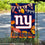 WinCraft New York Giants Fall Leaves Decorative Football Garden Flag Double Sided Banner - Sports Collectibles, Sports Memorabilia, Sports Fan Shop, Sports Gifts