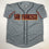 Autographed/Signed Sergio Romo San Francisco Grey Baseball Jersey JSA COA