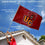 College Flags & Banners Co. Ursinus Bears Flag with Pole and Bracket Holder University Set - Sports Collectibles, Sports Memorabilia, Sports Fan Shop, Sports Gifts