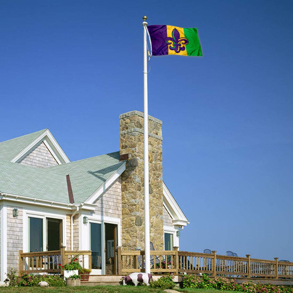 Sports Flags Pennants Company Fleur De Lis Flag - Sports Collectibles, Sports Memorabilia, Sports Fan Shop, Sports Gifts