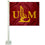 College Flags & Banners Co. Louisiana Monroe Warhawks ULM Logo Car Flag - Sports Collectibles, Sports Memorabilia, Sports Fan Shop, Sports Gifts