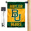 College Flags & Banners Co. Baylor Bears Gold Garden Flag and Mailbox Post Pole Mount Holder Set - Sports Collectibles, Sports Memorabilia, Sports Fan Shop, Sports Gifts