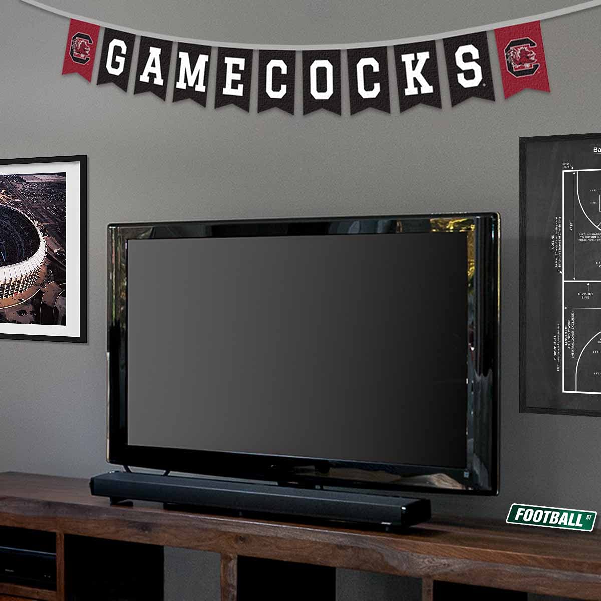 South Carolina Gamecocks Banner String Pennant Flags - Sports Collectibles, Sports Memorabilia, Sports Fan Shop, Sports Gifts