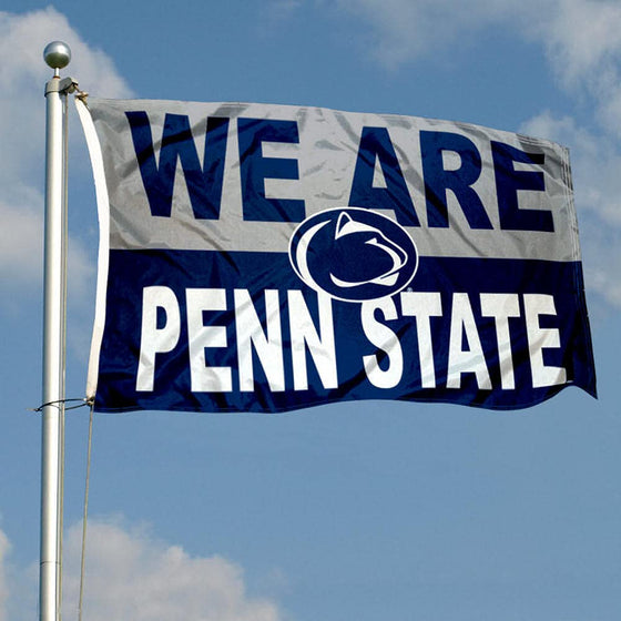 College Flags & Banners Co. Penn State Nittany Lions We are Penn State Flag - Sports Collectibles, Sports Memorabilia, Sports Fan Shop, Sports Gifts