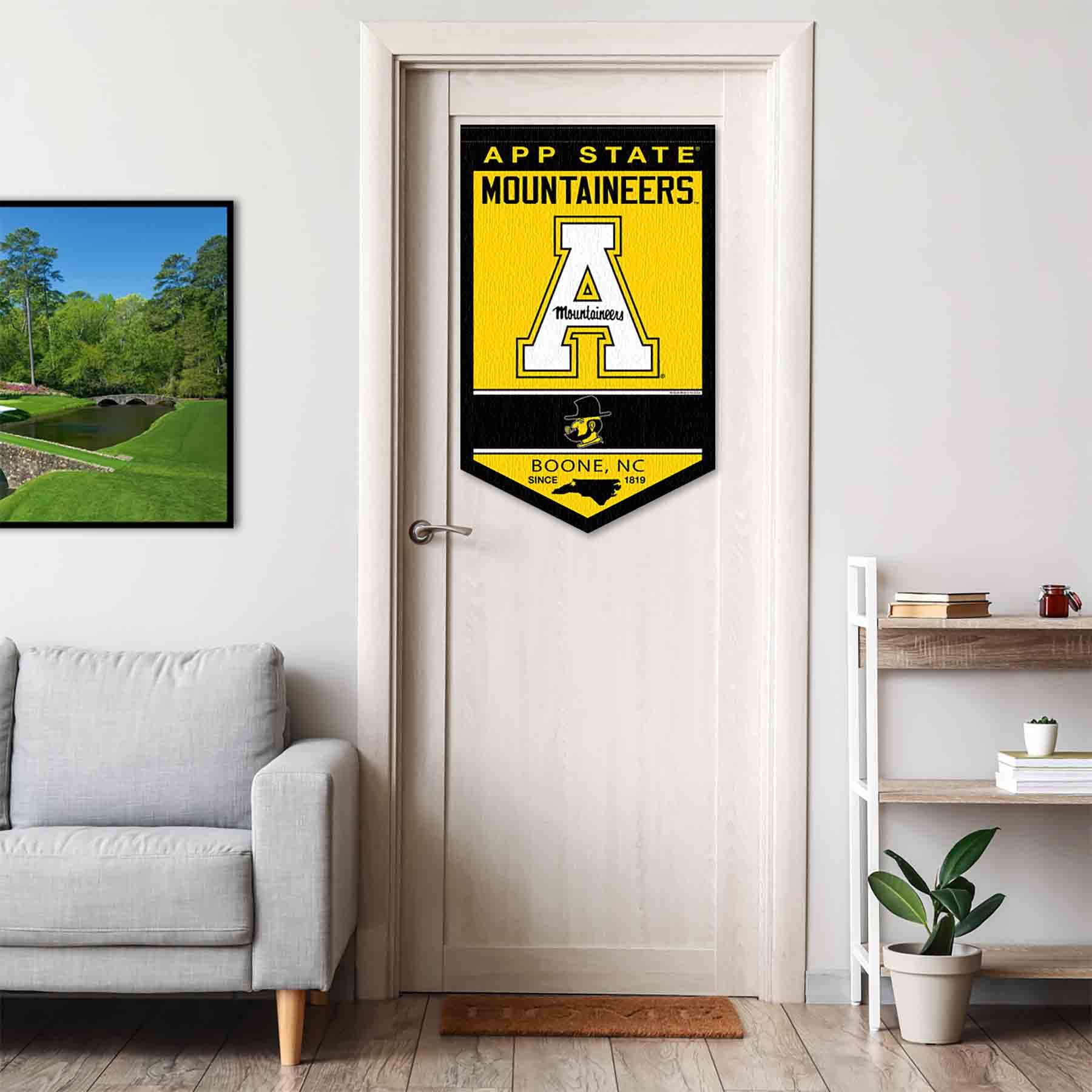 College Flags & Banners Co. Appalachian State Mountaineers Heritage History Banner Pennant - Sports Collectibles, Sports Memorabilia, Sports Fan Shop, Sports Gifts
