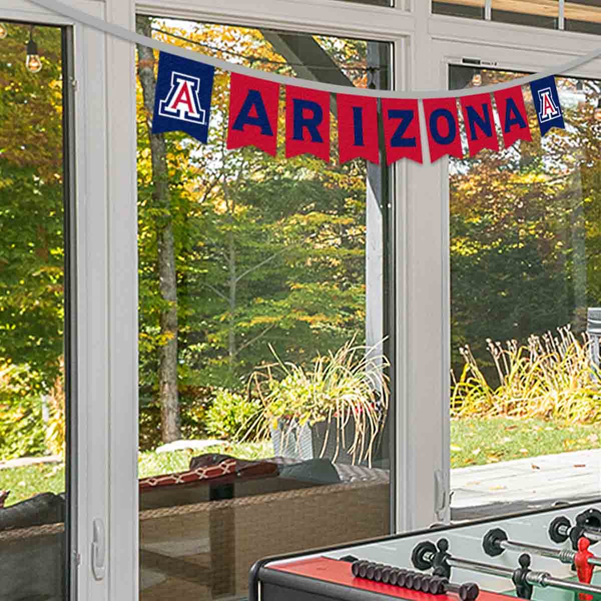 Arizona Wildcats Banner String Pennant Flags - Sports Collectibles, Sports Memorabilia, Sports Fan Shop, Sports Gifts