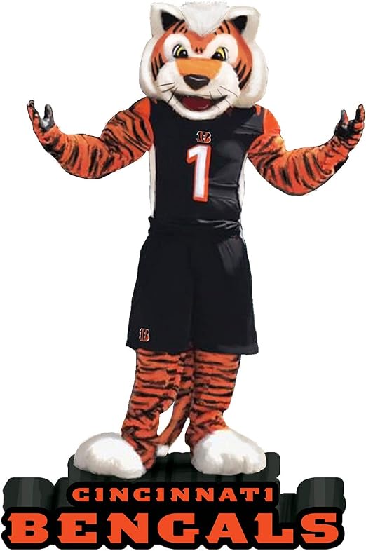 NFL Cincinnati Bengals Mascot Garden Statue 12" Tall