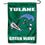 College Flags & Banners Co. Tulane Green Wave Wordmark Garden and USA Flag Stand Pole Holder Set - Sports Collectibles, Sports Memorabilia, Sports Fan Shop, Sports Gifts