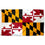 Sports Flags Pennants Company State of Maryland Flag 3x5 Foot Banner - Sports Collectibles, Sports Memorabilia, Sports Fan Shop, Sports Gifts