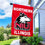 Northern Illinois University House Flag with Flag Pole Set - Sports Collectibles, Sports Memorabilia, Sports Fan Shop, Sports Gifts