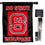 College Flags & Banners Co. North Carolina State Wolfpack Banner Flag with Flag Pole Set - Sports Collectibles, Sports Memorabilia, Sports Fan Shop, Sports Gifts