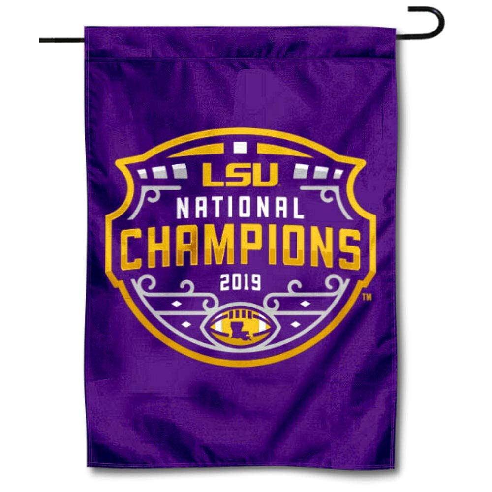 Louisiana State LSU Tigers College Football Playoff National Championship Garden Banner Flag - Sports Collectibles, Sports Memorabilia, Sports Fan Shop, Sports Gifts