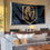 WinCraft Vegas Golden Knights Primary Logo Banner Flag - Sports Collectibles, Sports Memorabilia, Sports Fan Shop, Sports Gifts
