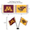 WinCraft Minnesota Gophers Desk and Table Top Flags - Sports Collectibles, Sports Memorabilia, Sports Fan Shop, Sports Gifts