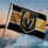 WinCraft Vegas Golden Knights Small 2x3 Foot Banner Flag - Sports Collectibles, Sports Memorabilia, Sports Fan Shop, Sports Gifts
