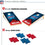Wild Sports NFL Buffalo Bills 2' x 4' Regulation Size Solid Wood Cornhole Set with Direct Print HD Team Graphics - Sports Collectibles, Sports Memorabilia, Sports Fan Shop, Sports Gifts