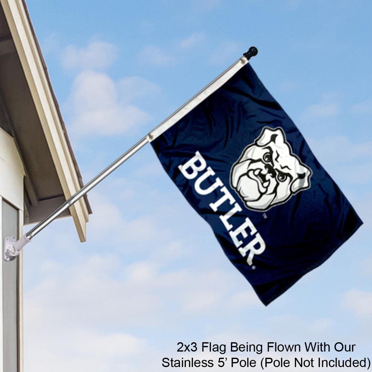 Butler Bulldogs Small 2'x3' Flag and USA 3x5 Flag Set - Sports Collectibles, Sports Memorabilia, Sports Fan Shop, Sports Gifts