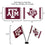 WinCraft Texas A&M Aggies Desk and Table Top Flags - Sports Collectibles, Sports Memorabilia, Sports Fan Shop, Sports Gifts