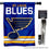 WinCraft Blues Banner House Flag and 5 Foot Flagpole Set - Sports Collectibles, Sports Memorabilia, Sports Fan Shop, Sports Gifts