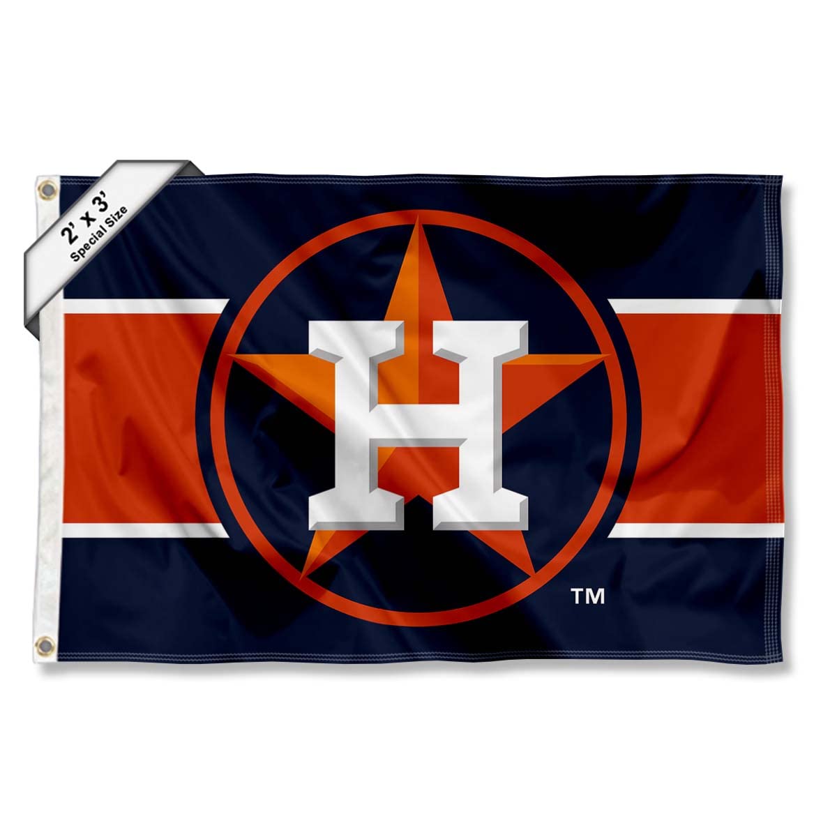 WinCraft Houston Astros 2x3 Foot Small Flag - Sports Collectibles, Sports Memorabilia, Sports Fan Shop, Sports Gifts