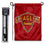 Flagler College Saints Logo Garden Flag and USA Flag Stand Pole Holder Set - Sports Collectibles, Sports Memorabilia, Sports Fan Shop, Sports Gifts