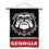 College Flags & Banners Co. Georgia Bulldogs 2-Sided Home Flag and Wood Banner Pole Set - Sports Collectibles, Sports Memorabilia, Sports Fan Shop, Sports Gifts
